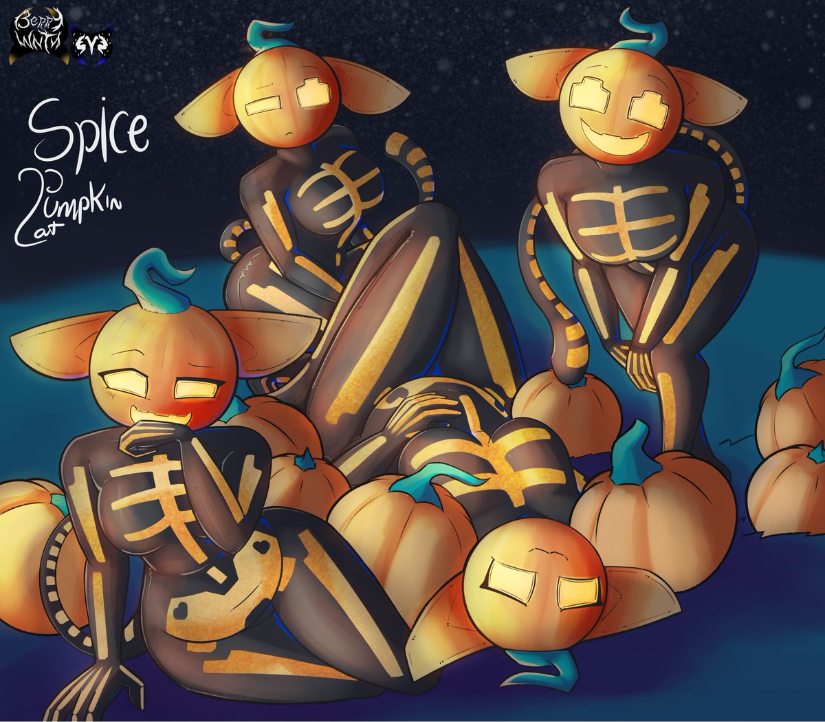 BerryandIris's tweet photo. - In the Spice Fields -
we ALL love the Pumpkin

(2nd post is my Variant)

#Fortnite #Fortniteart https://t.co/S0gPtQrVRA
