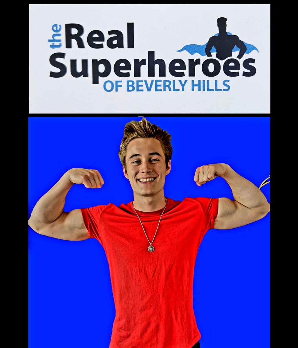 Excited to announce that rising young actor Marcus Della Rosa has been officially tapped to play Rich Reilly, a.k.a. Superstar, in the live-action adaptation of The Real Superheroes of Beverly Hills novel, written by yours truly with illustrations by the brilliant Jim Fletcher.