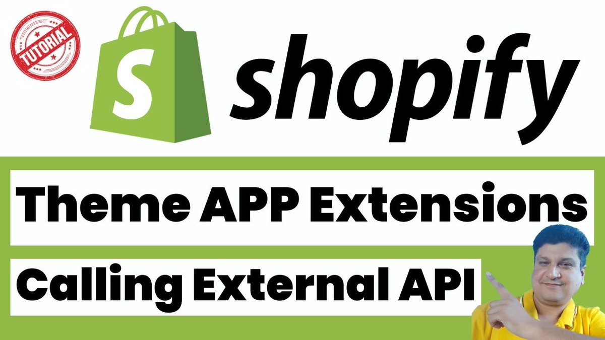 codeonedigest's tweet image. Shopify Theme Extension Development to Call External API | #shopifytheme