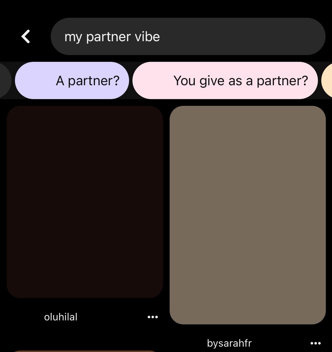A partner?