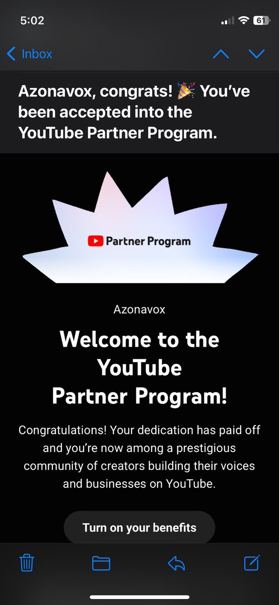 Azonavox's tweet image. WE DID IT!!! Finally!!! Now I need to learn to edit. #YouTubePartnerProgram
Also, thank you to @kuss_luft for always being there to support me, @sneepsnorp3d for my model, and @angelstepsvr for answering my trillions of questions and always being the nicest and best CC I know!