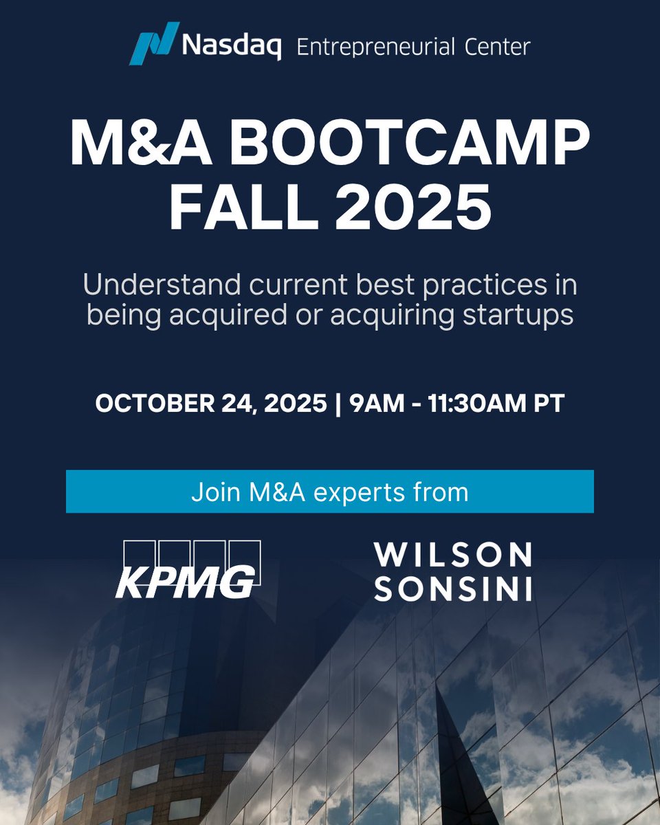 Nasdaq Entrepreneurial Center tweet media