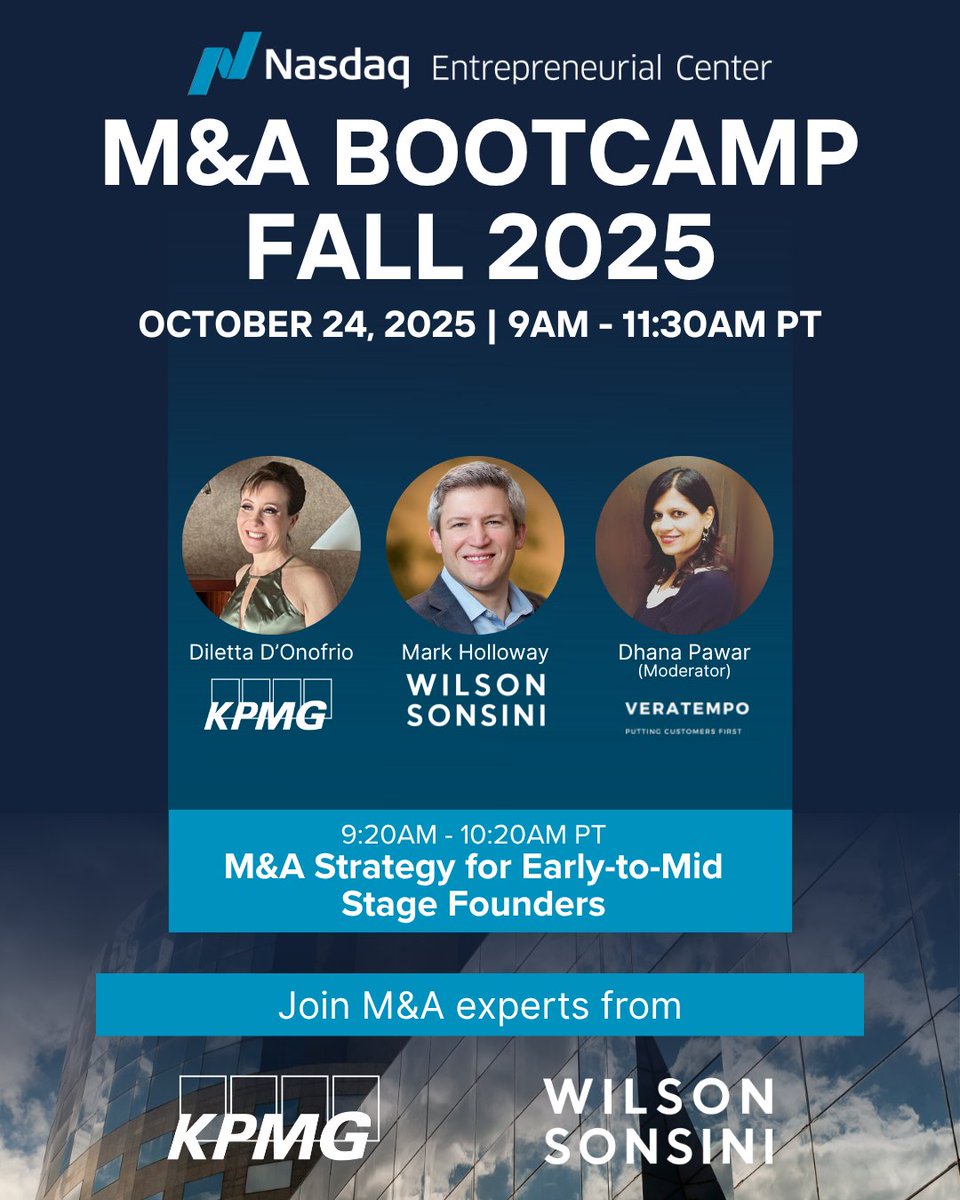 Nasdaq Entrepreneurial Center tweet media