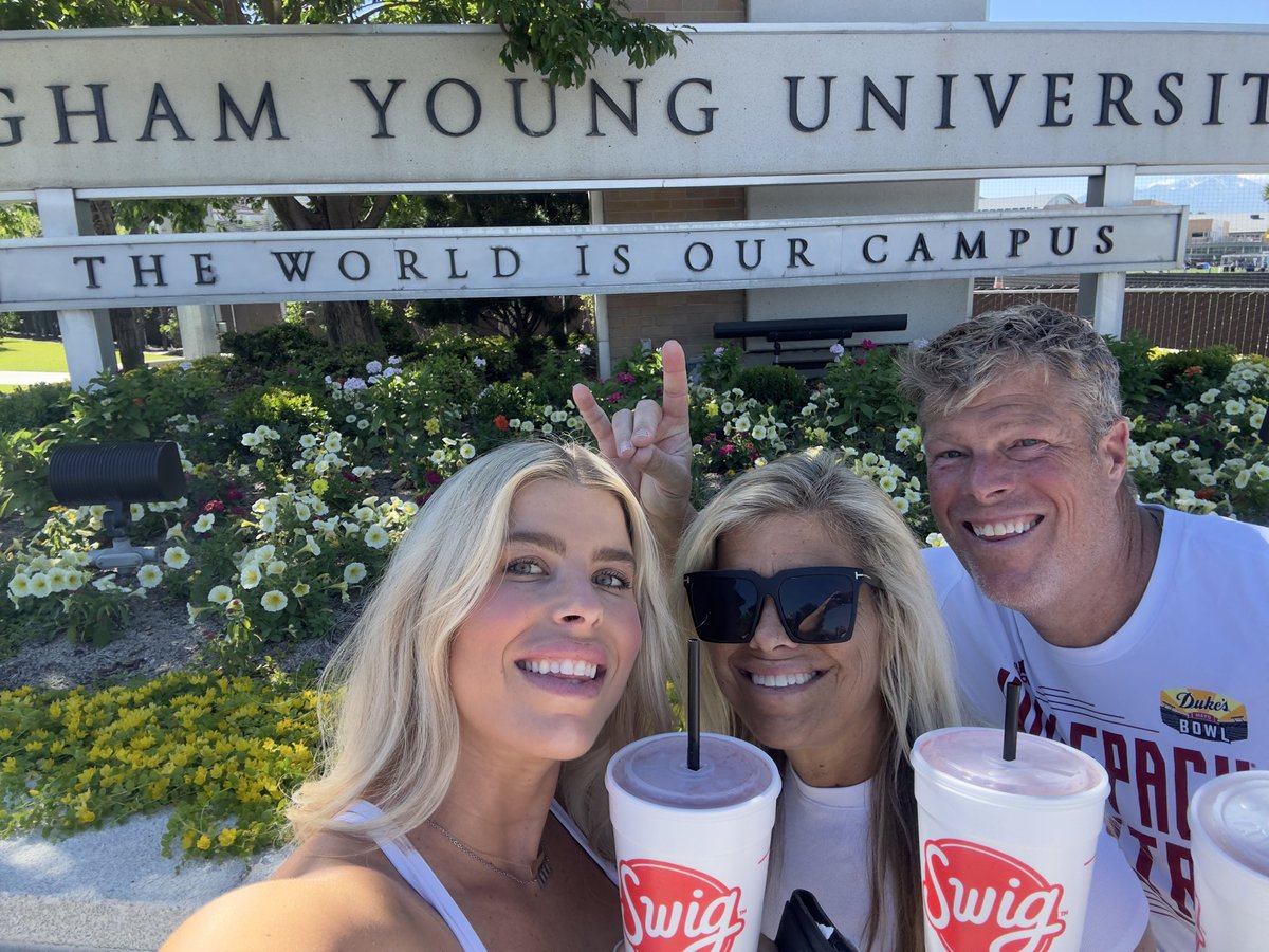 Savanah Brooke Tujague (government name) is a product of Brigham Young University ✔️