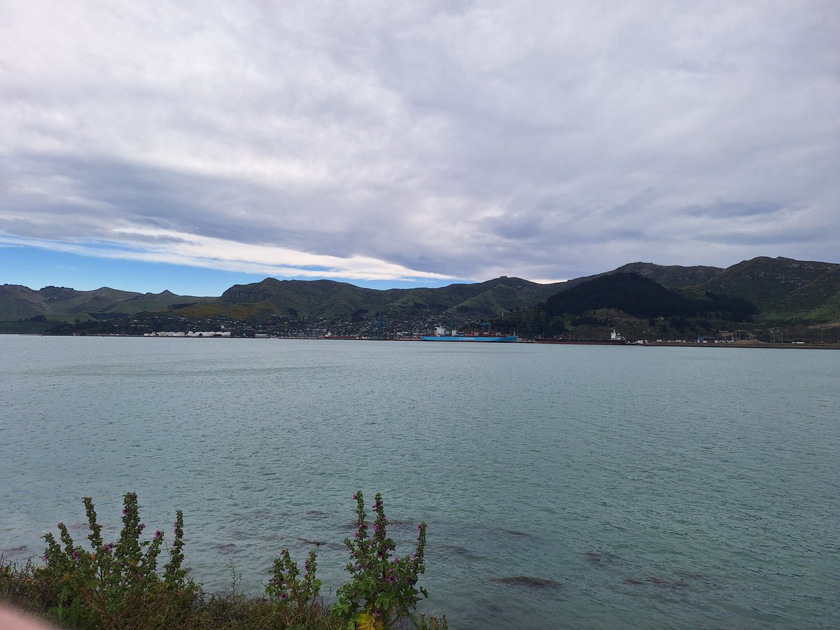 Lyttleton harbour photo taken from Diamond harbour