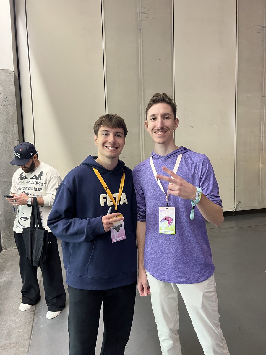 Oh I also met a builds GOAT