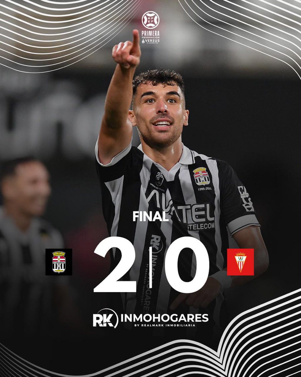 FINAL | 2-0 |
🆚 <a href="/AlgecirasCF/">Algeciras CF</a>

#CartagenaAlgeciras