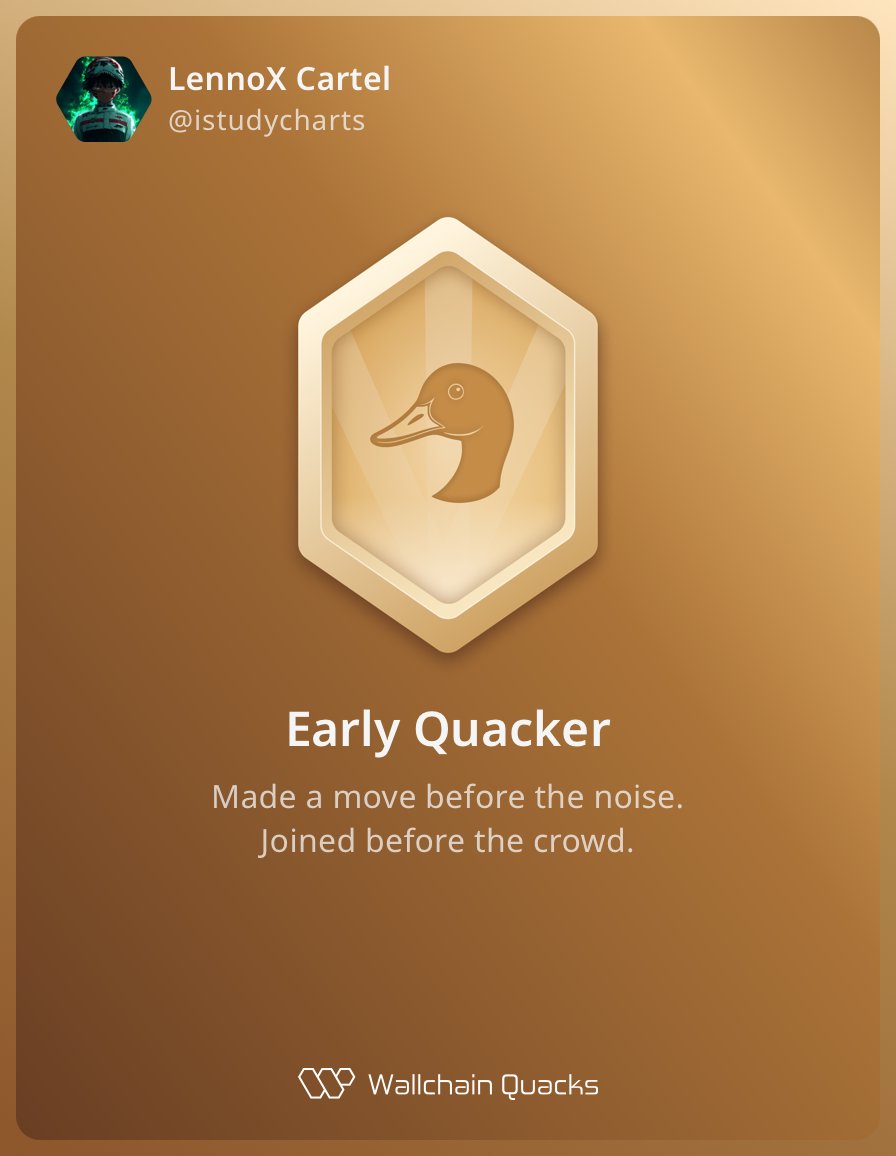 istudycharts's tweet image. If You Hold This Badge On @wallchain_xyz
You Are Pre-Rich