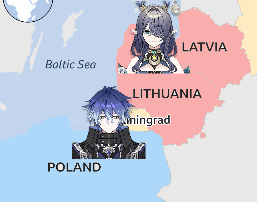 Ah~ 
Even in real life, they are together~  😌

Lauma, coming from the Baltic (Latvian/Lithuanian mythology) 
Flins coming from Poland (Polish mythology) 
---
#Flins #Lauma #GenshinImpact #flauma #flinslauma #flinsxlauma #lauflins フリラウ/ キリラウ