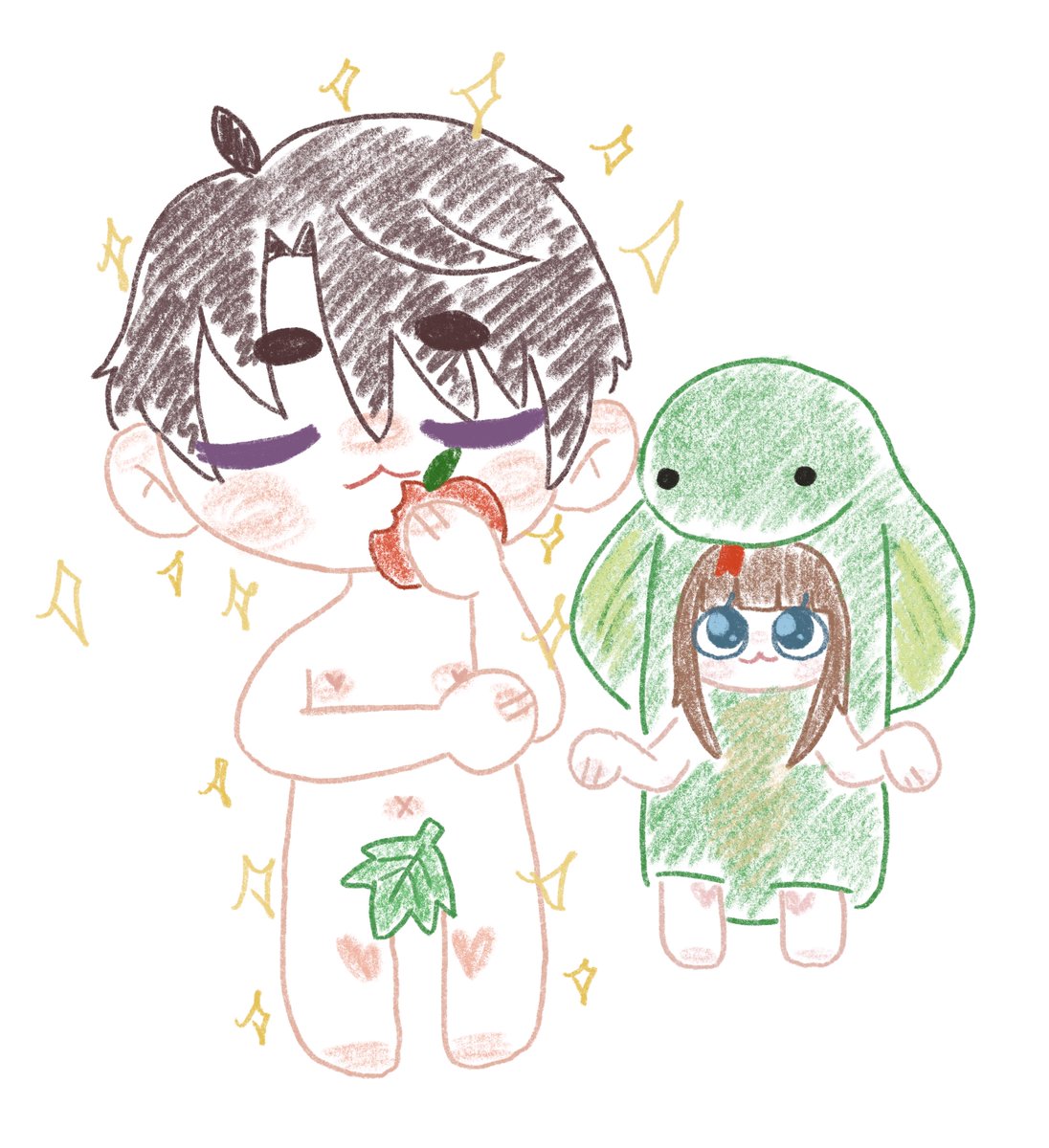 im sorry this is probably the dumbest doodle i have ever made HAHAHAHA😭