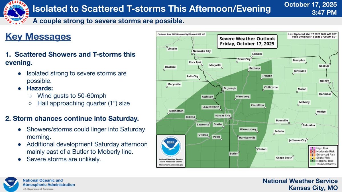 Scattered showers and thunderstorms are slowly moving into the area. More storms are expected to develop later this evening into the overnight; although not everyone will see rain. An isolated strong to severe storm with damaging winds and hail is possible.