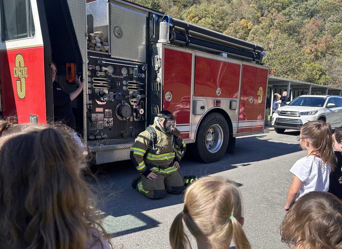 Last week, we partnered with Big Creek Fire &amp; Rescue and Kimper Volunteer Fire &amp; Rescue to help prepare children in the Pike County area for disasters! With the help of our partners, our EKY Chapter volunteers taught more than 230 students about home fire, flood &amp; tornado safety.
