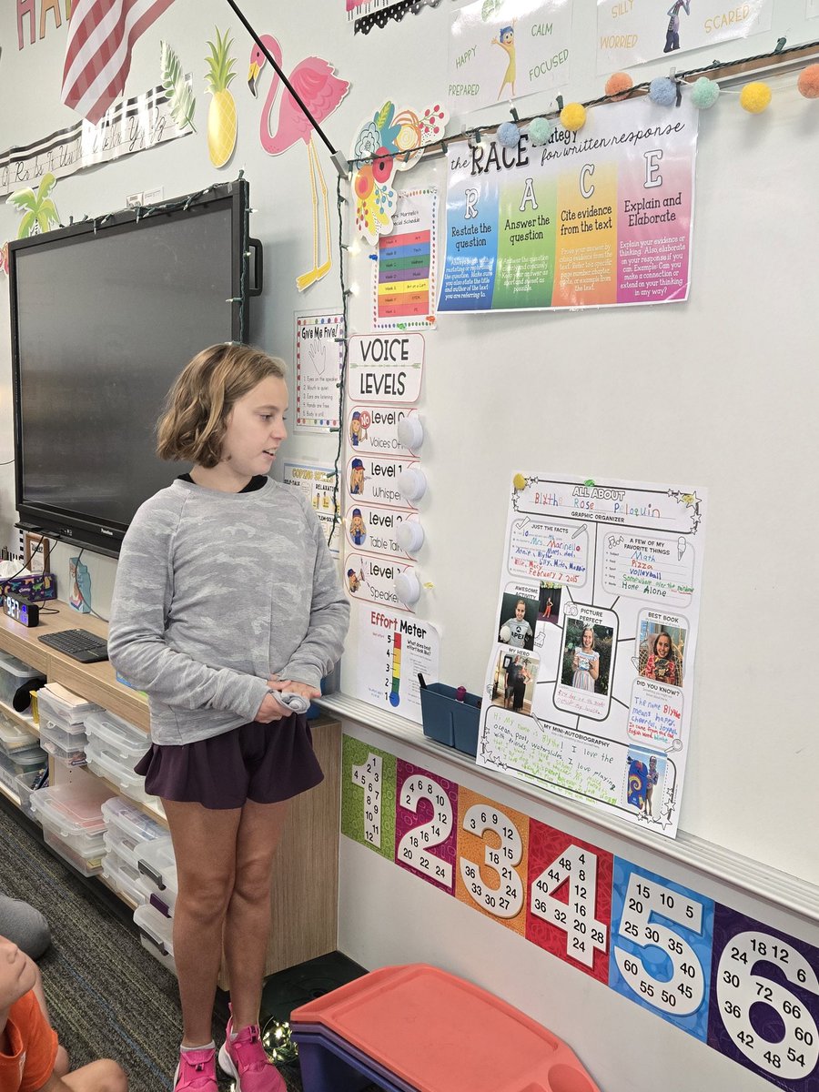 This week, Blythe was our star student! Huge congrats to her! #keepshining 👏🌟🌟