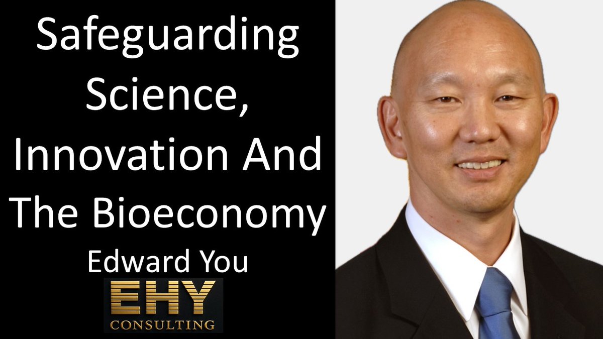 ProgressPotent1's tweet photo. Safeguarding Science, Innovation And The Bioeconomy - Edward You - EHY Consulting LLC - @ProgressPotent1 @irat1onal @FBI @ODNIgov @UNICRI @theNASEM #WeaponsOfMassDestruction #Biosecurity #Bioeconomy #JointTerrorismTaskForce #SupervisorySpecialAgent https://t.co/FqYXvWO21B https://t.co/jlzU79hQWt