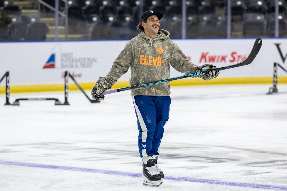 FargoForce's tweet image. Swaggy is in the building📍

#ForceNation⚡️ | #USHL