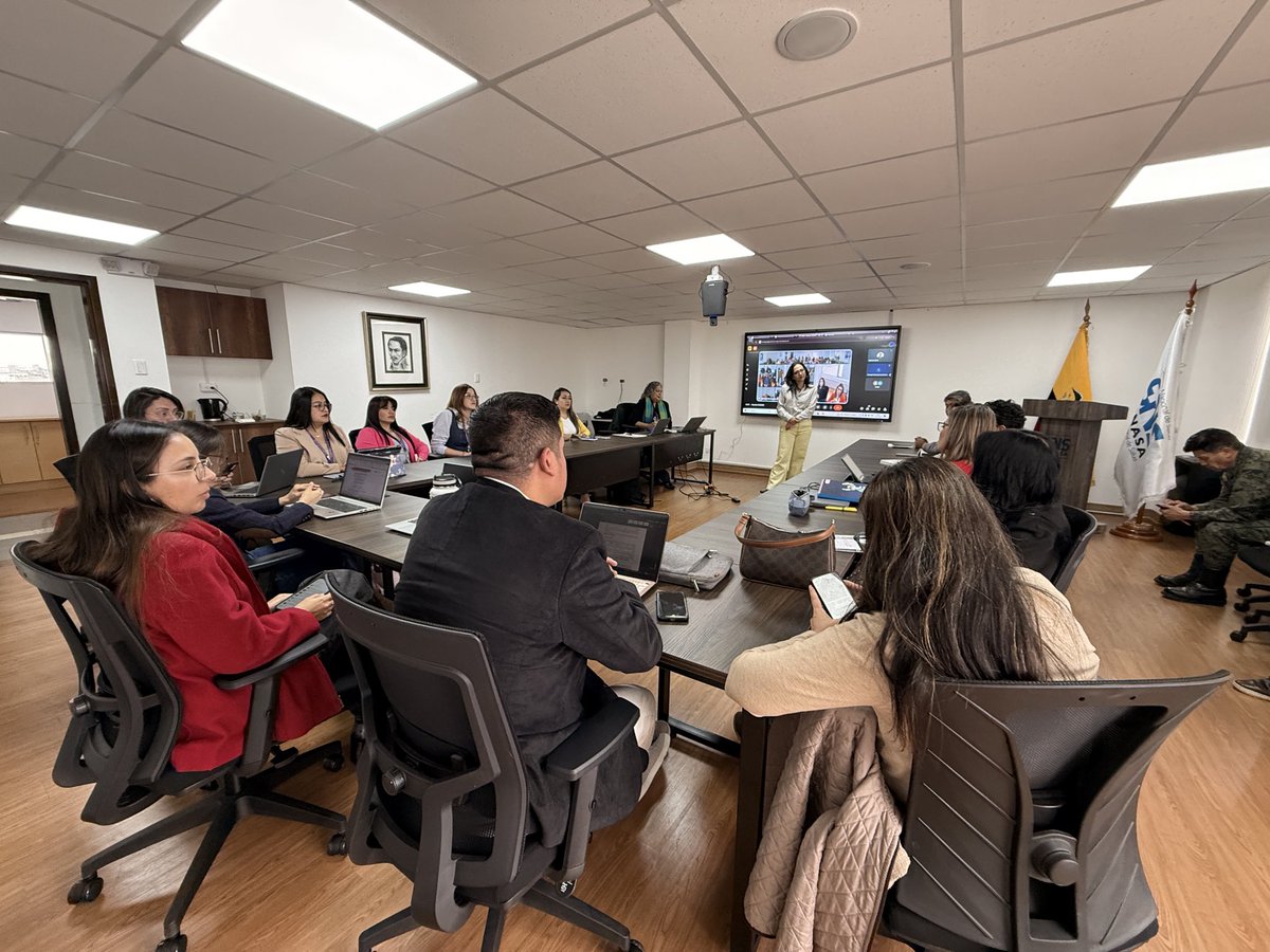 Consejo Nacional de Salud (@conasaecuador) on Twitter photo #Hoy | 👨🏽💻La Comisión Intersectorial de Salud Digital (COISADI) realizó su 7º reunión ordinaria, con el objetivo de fortalecer las competencias en salud digital en beneficio de la población y personal de salud en los distintos niveles del Sistema Nacional de Salud.
#ConasaActiva #Hoy | 👨🏽💻La Comisión Intersectorial de Salud Digital (COISADI) realizó su 7º reunión ordinaria, con el objetivo de fortalecer las competencias en salud digital en beneficio de la población y personal de salud en los distintos niveles del Sistema Nacional de Salud.
#ConasaActiva