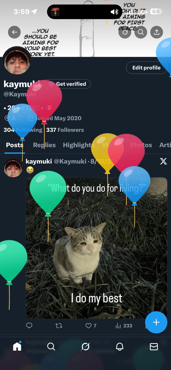 Kaymuki's tweet photo. Damn, Im fr 27 on this earth; time is flying 😭 🎂 https://t.co/NUre9YwksC