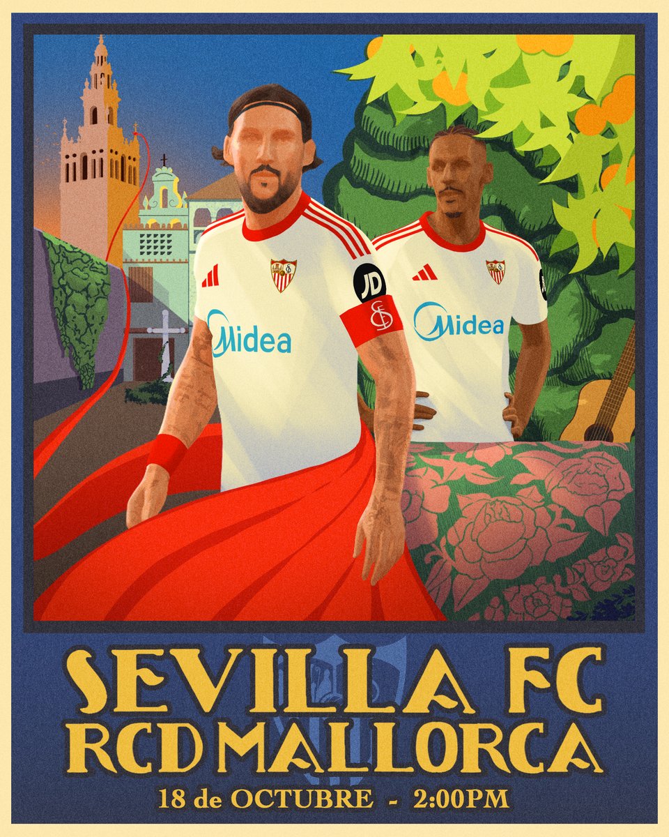⚽️ Sólo han pasado dos semanas, pero qué ganas había de volver 🏟️

¡Con todo, mi Sevilla!

#SevillaMallorca #WeareSevilla