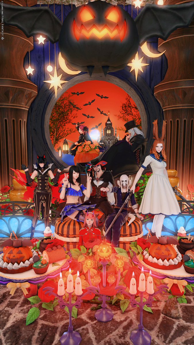 mistkujata's tweet photo. #MIRACOS メンバーでハロウィン撮影~
#HousingNoah さんのスタジオお借りしました!
ミーガンとチャイルドプレイのティファニーしてきました
メンバーの景品つきミニゲームでも楽しめました!ありがとう!
おまけのミホーク農作業姿をみなでいじり倒す回
#コスプレミラプリ #FF14 https://t.co/VRrUR5knLn