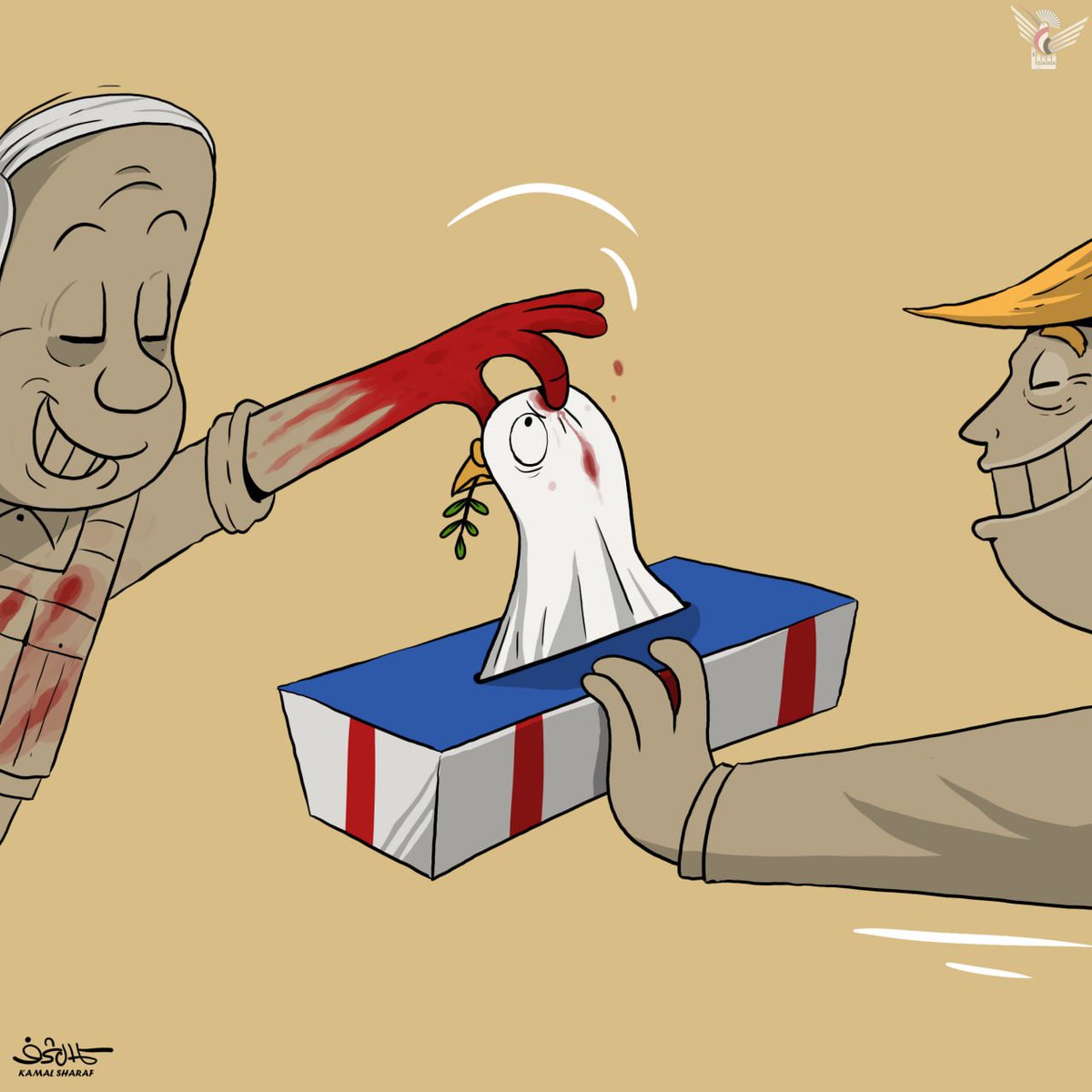 #كاريكاتير

#وكالة_سبأ
saba.ye/ar/caricature1…