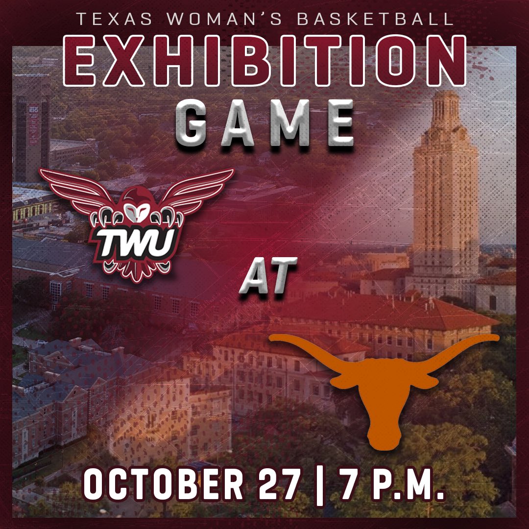 𝘼 𝙏𝙀𝙓𝘼𝙎 𝙎𝙃𝙊𝙒𝘿𝙊𝙒𝙉 🤠

Make sure to catch us in action on Oct. 27 at 7 pm in an exhibition game against Texas! 

🗞️: twuathletics.com/news/2025/10/1…

#PioneerProud | #ROCK