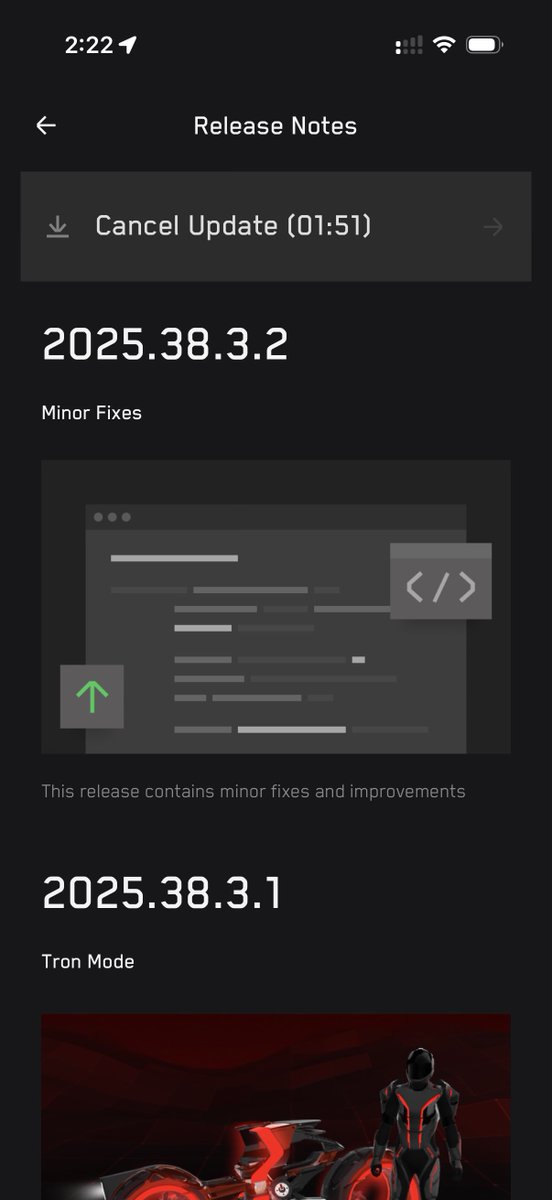 beautifulcode's tweet image. Tron mode incoming!