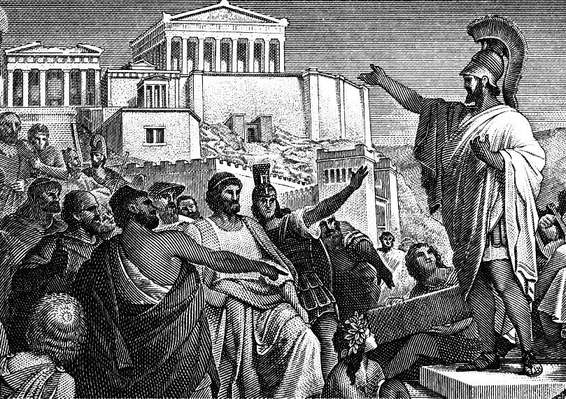 unconquered_sol's tweet image. “We have forced every sea and land to be the highway of our daring, and everywhere, whether for evil or for good, have left imperishable monuments behind us.”
—  Pericles, Funeral Oration from The History of the Peloponnesian War by Thucydides