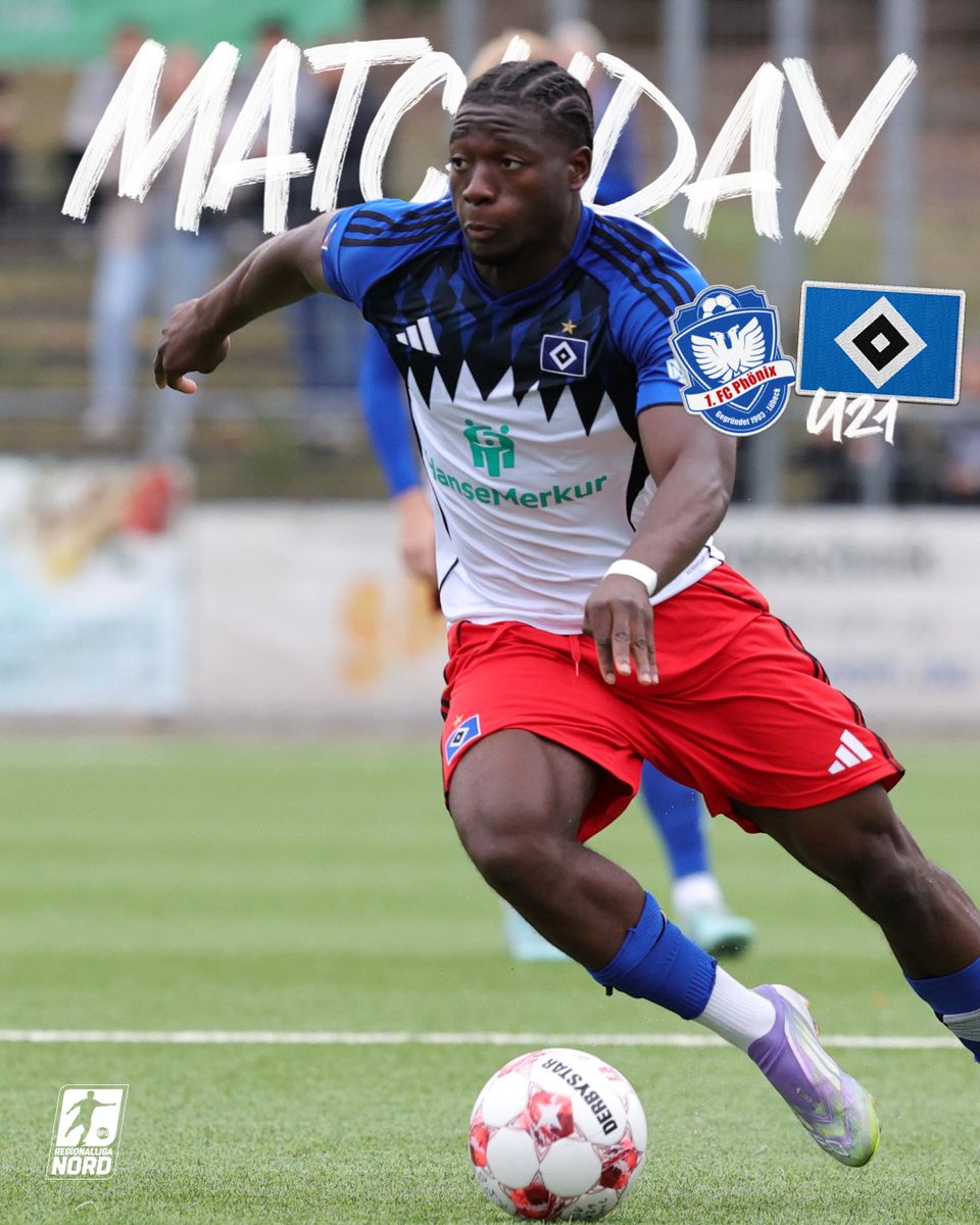 Doppel-Spieltag im Nachwuchs! 🔥⚽

13 Uhr: #U19 🆚 SV Werder Bremen
📺 hsv.link/U19-Live-SVW 👈

14 Uhr: 1. FC Phönix Lübeck 🆚 #U21 
📺 nordfv.tv/hsvyoungtalents 👈

#nurderHSV #HSVYoungTalents