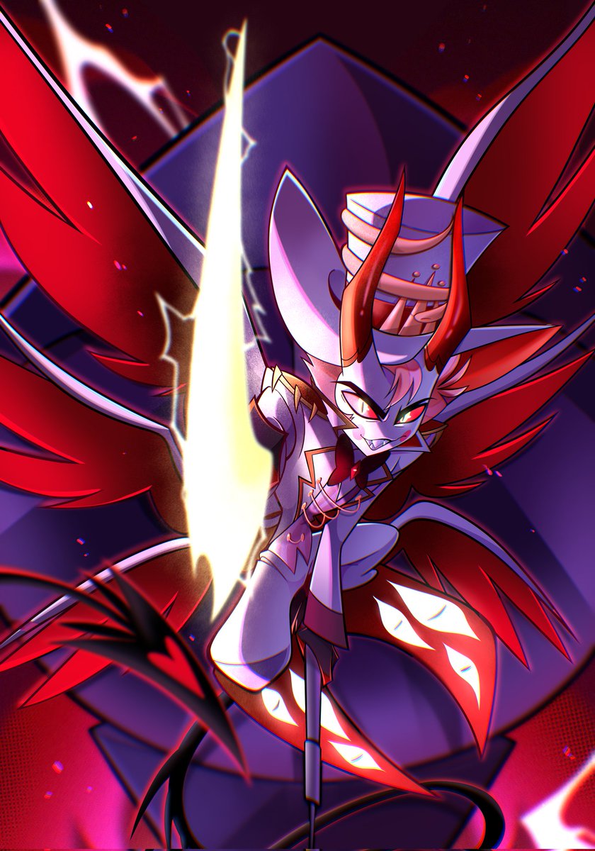 KING OF HELL... 🔥
#HazbinHotel #LuciferMorningstar