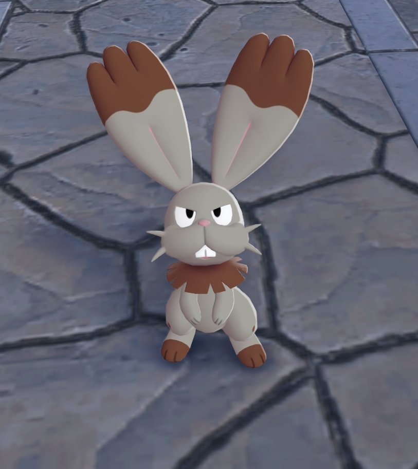 I caught myself in pokemon! Bunnleby is actually in my top 3 fav pokemons hehe! 

(Sent me your friendcode if you play!)