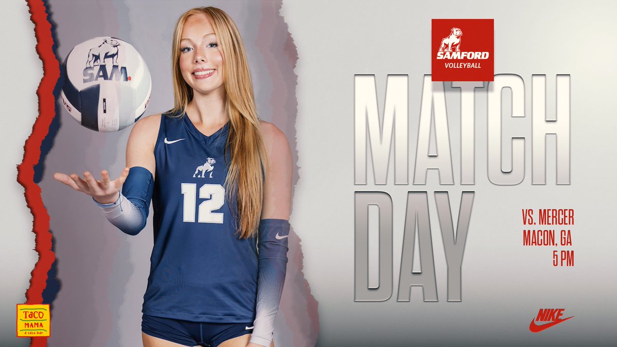 Samford Volleyball (@samfordvb) on Twitter photo Bulldogs VS Bears‼️ 
🆚 Mercer
🕑 5 PM
📍 Macon, GA
📊 ms.spr.ly/6017sfF51
#BeABetterBulldog | #AllForSAMford Bulldogs VS Bears‼️ 
🆚 Mercer
🕑 5 PM
📍 Macon, GA
📊 ms.spr.ly/6017sfF51
#BeABetterBulldog | #AllForSAMford