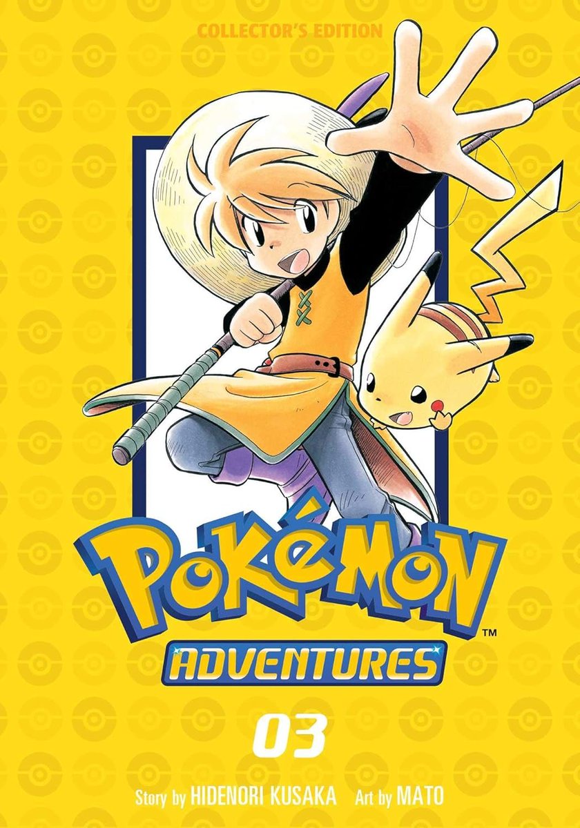 MangaAlerts's tweet image. 🎉Follower Friday Giveaway🎉 

To celebrate the release of the new pokemon game, I'm giving away Pokemon Adventures Collectors Edition Vols. 1-3

🔥To enter: Follow, Like, RT, &amp;amp; Comment your favorite character from the series
🌊Open to Everyone!🌎
🍃Ends October 24th, 2025📆