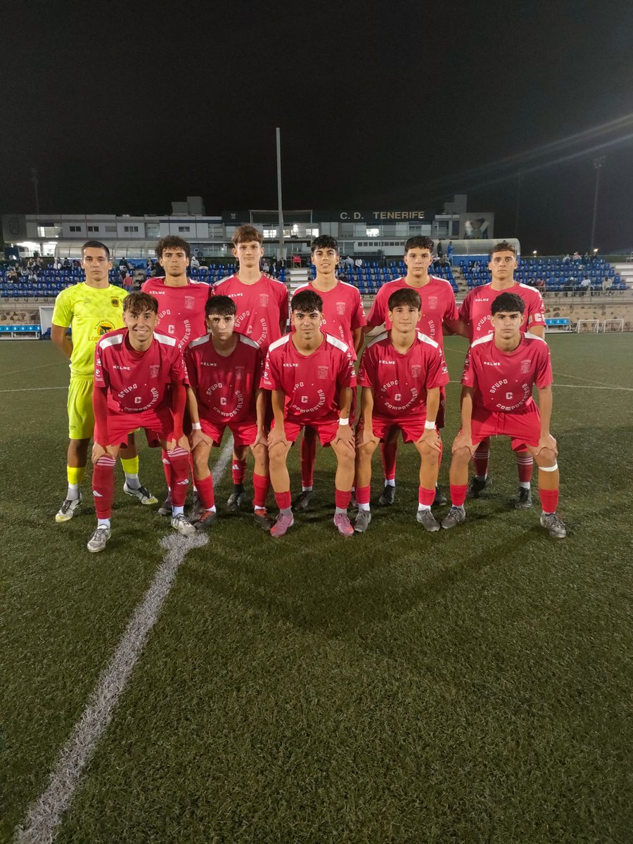 #Juvenil: Nuestro Juvenil A jugó hoy en la Ciudad Deportiva ante el Fundación CD Tenerife. 

Buen partido de nuestros chicos pero no pudieron llevarse la victoria (1-0). 

Hay que seguir. Queda mucha Liga 💪💪💪

#CDPuertoCruz #VamosPuerto #Fútbol #ConEstaSeñalVencerás