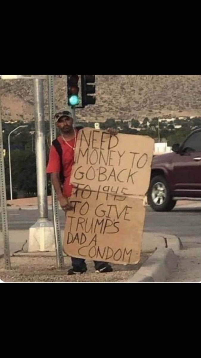 Who would donate to him? 😂😂😂