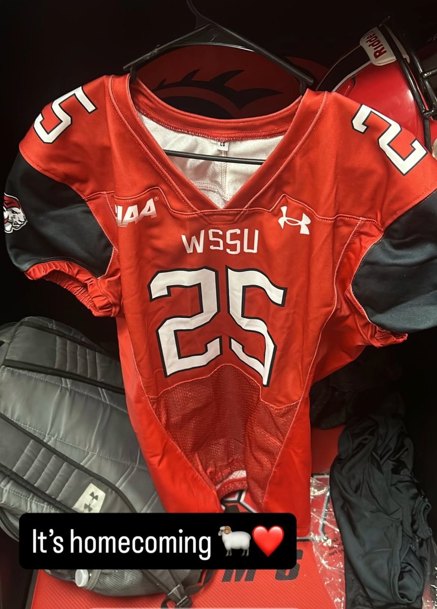 RamilyOnly's tweet photo. Looks like the Rams will be wearing  Red Uniforms for Homecoming tomorrow. LET'S GO 👀❤️ 🐏 #BeltBoyz #WeseeRed https://t.co/mdkjGwhZny