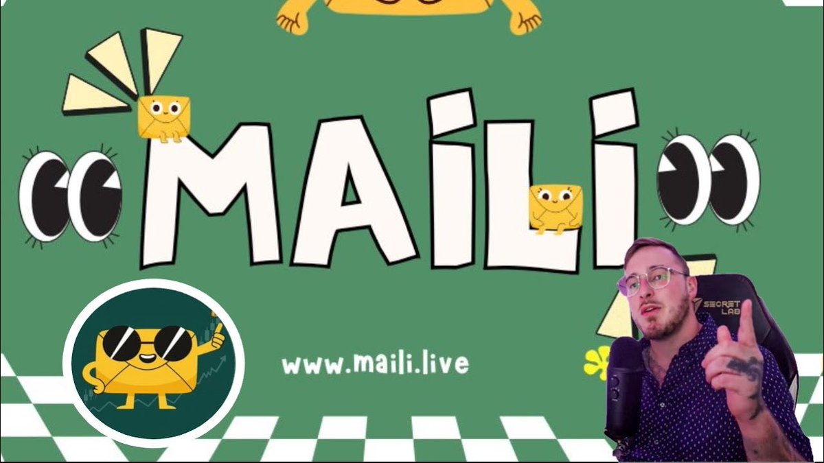 💌  NEW MAILI YOUTUBE VIDEO 💌

Crypto pandas <a href="/CryptoPandasYT/">Crypto Pandas</a> is super bullish on $MAILI

Thank you for this awesome review 🔥

youtu.be/Ws2Npx9piN8?si…

#MAILI