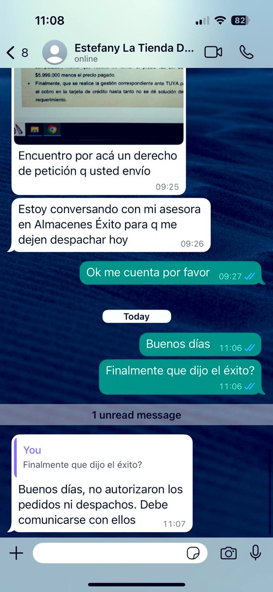 <a href="/Grupo_Exito/">Grupo Éxito</a>  me explican cómo por interponer un derecho de petición para la entrega de un producto, esto se convierte en un impedimento para cumplir?? <a href="/sic/">Nicolás Piccoli</a> <a href="/rcnradio/">RCN Radio</a> <a href="/WRadioColombia/">W Radio Colombia</a> <a href="/NoticiasCaracol/">Noticias Caracol</a> <a href="/chachan3000/">sebastian delgado</a>