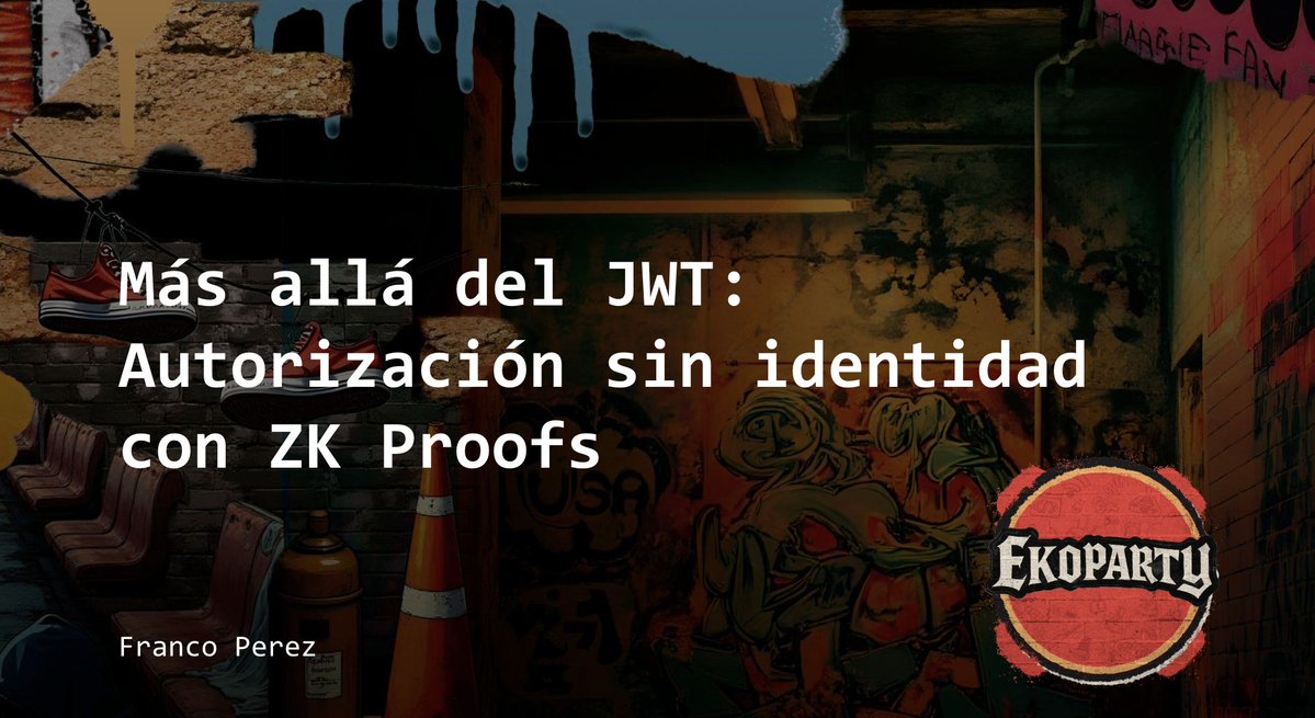 omg hi!!!! 🔥 <a href="/ekoparty/">Ekoparty | Hacking everything</a> Miercoles 11:15