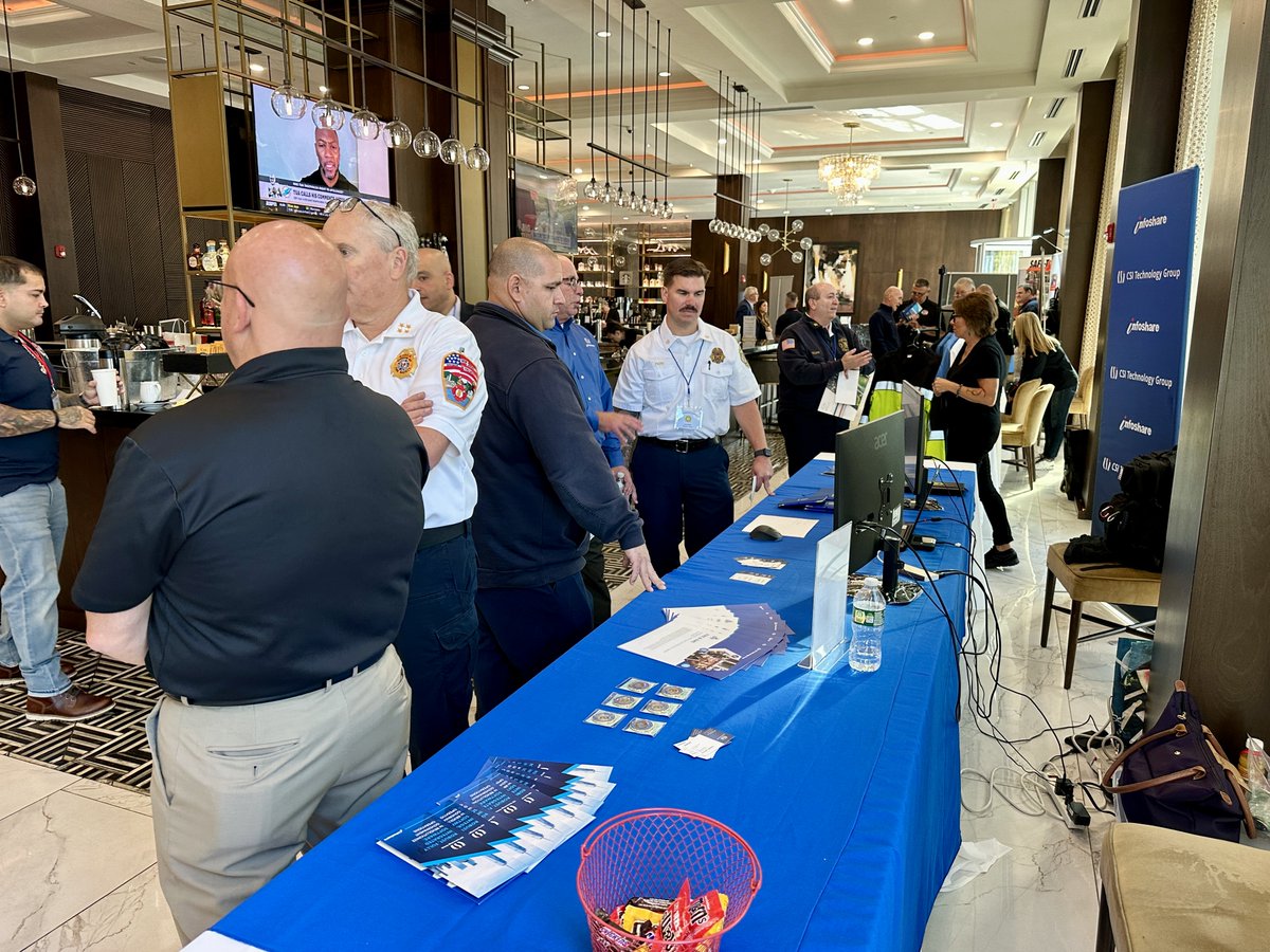 CSI_InfoShare's tweet image. CSI is proud to be a Commissioner Level Sponsor of the @NJCFCA1 Annual Conference! Our fire-centric InfoShare products of Fire CAD, RMS &amp;amp; MDT help departments respond faster, manage data, and make smarter decisions when it matters most. 🚒 

#CSI #NJCFCA #FireService #InfoShare