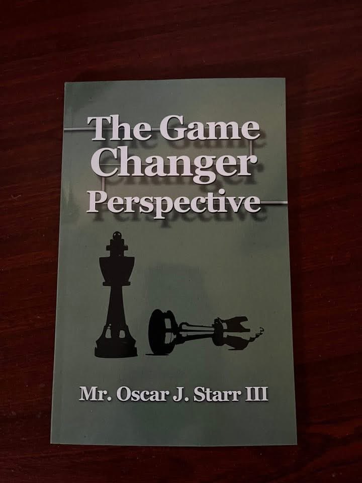 📚 Meet visionary author Oscar J. Starr III in person at Good on Paper Books on Nov 8, 2–3PM for The GameChanger Perspective book signing. ✍️ Transform how you think about leadership, mindset, and legacy — RSVP now 👉 tinyurl.com/ys4zfb39