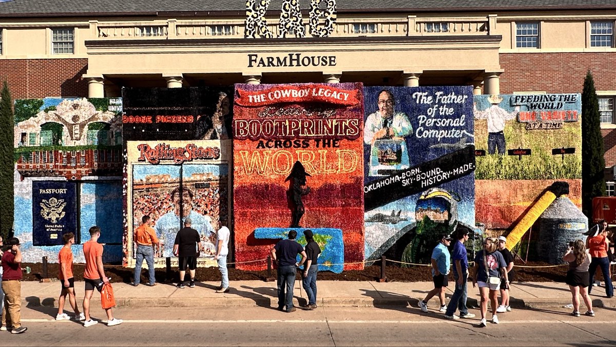 OKStateAlumni's tweet photo. “The Cowboy Legacy: Leaving Bootprints Across the World”
Kappa Alpha Theta/FarmHouse
https://t.co/dSbPBEY7lg | #okstatehc @LovesTravelStop https://t.co/sQKoziGMjy
