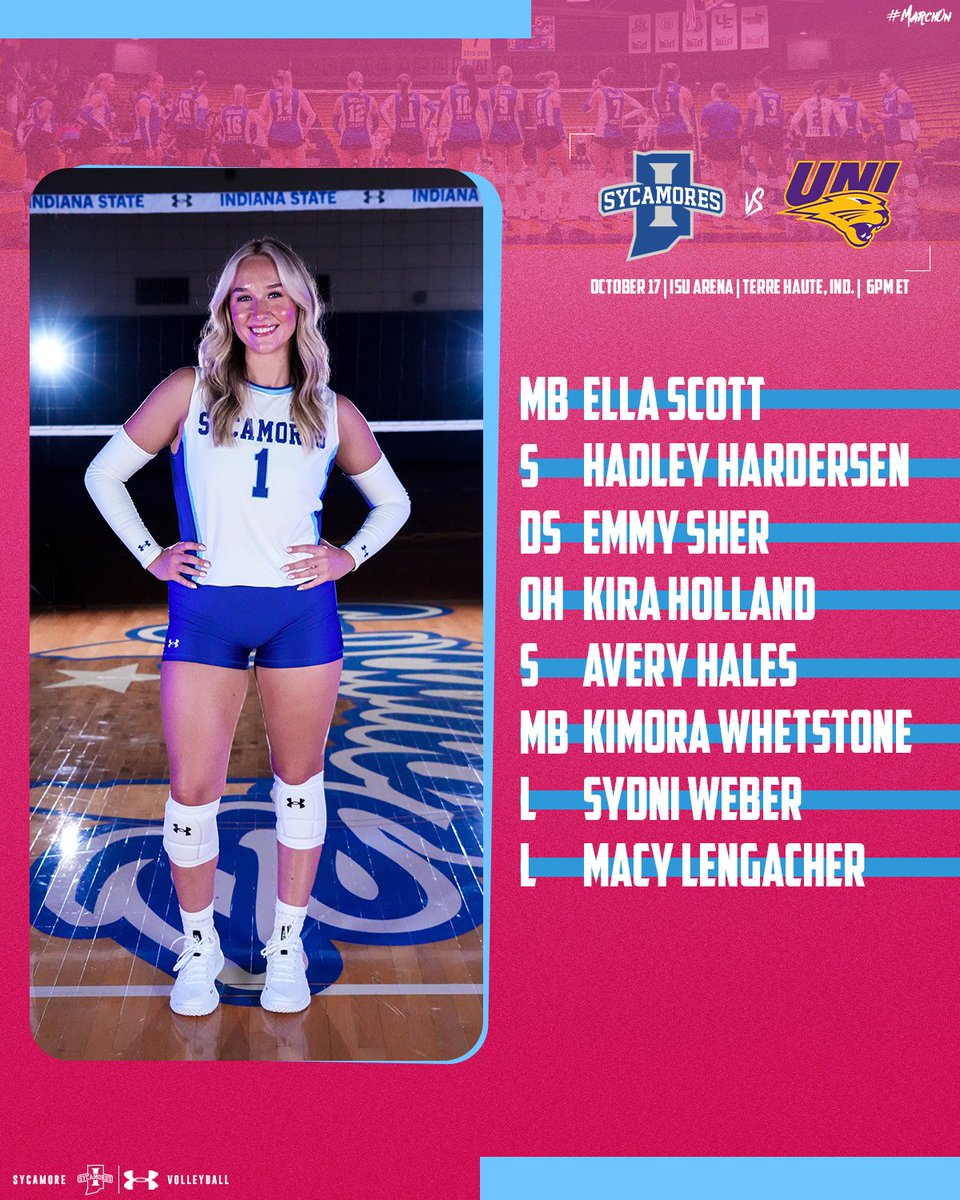 Indiana State Volleyball tweet media