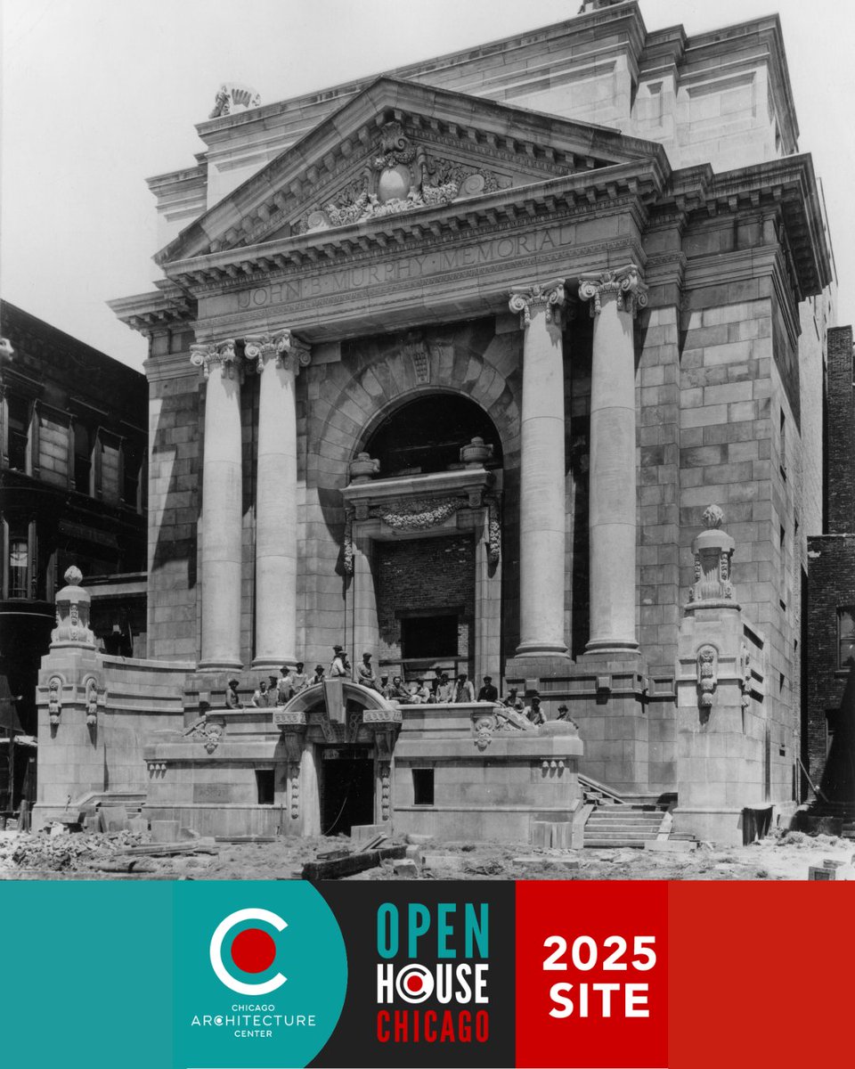Open House Chicago is back this weekend! Visitors can explore over 200 sites across the city including our 1926 City of Chicago landmark, the Murphy Auditorium.
