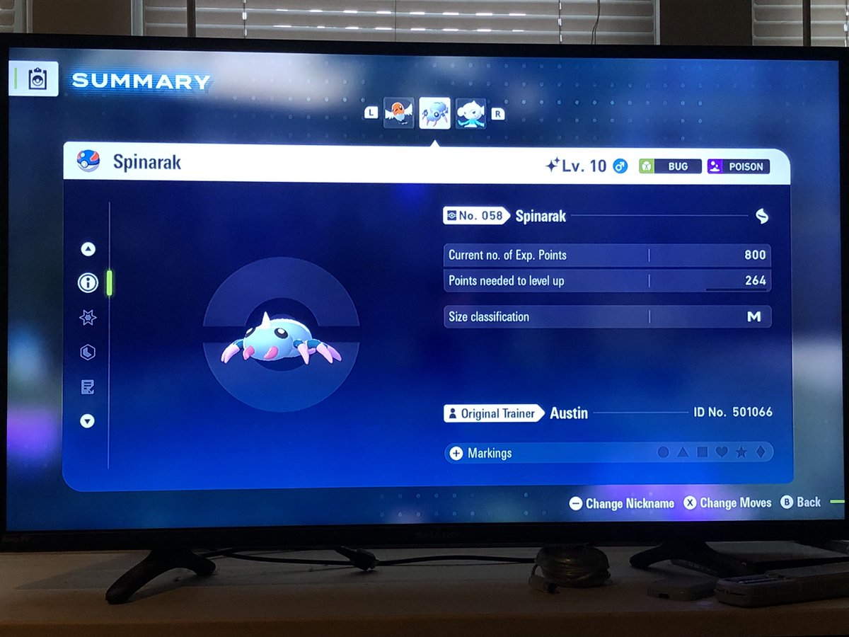 First Z-A shiny! 

#PokemonLegendsZA
#ShinyPokemon