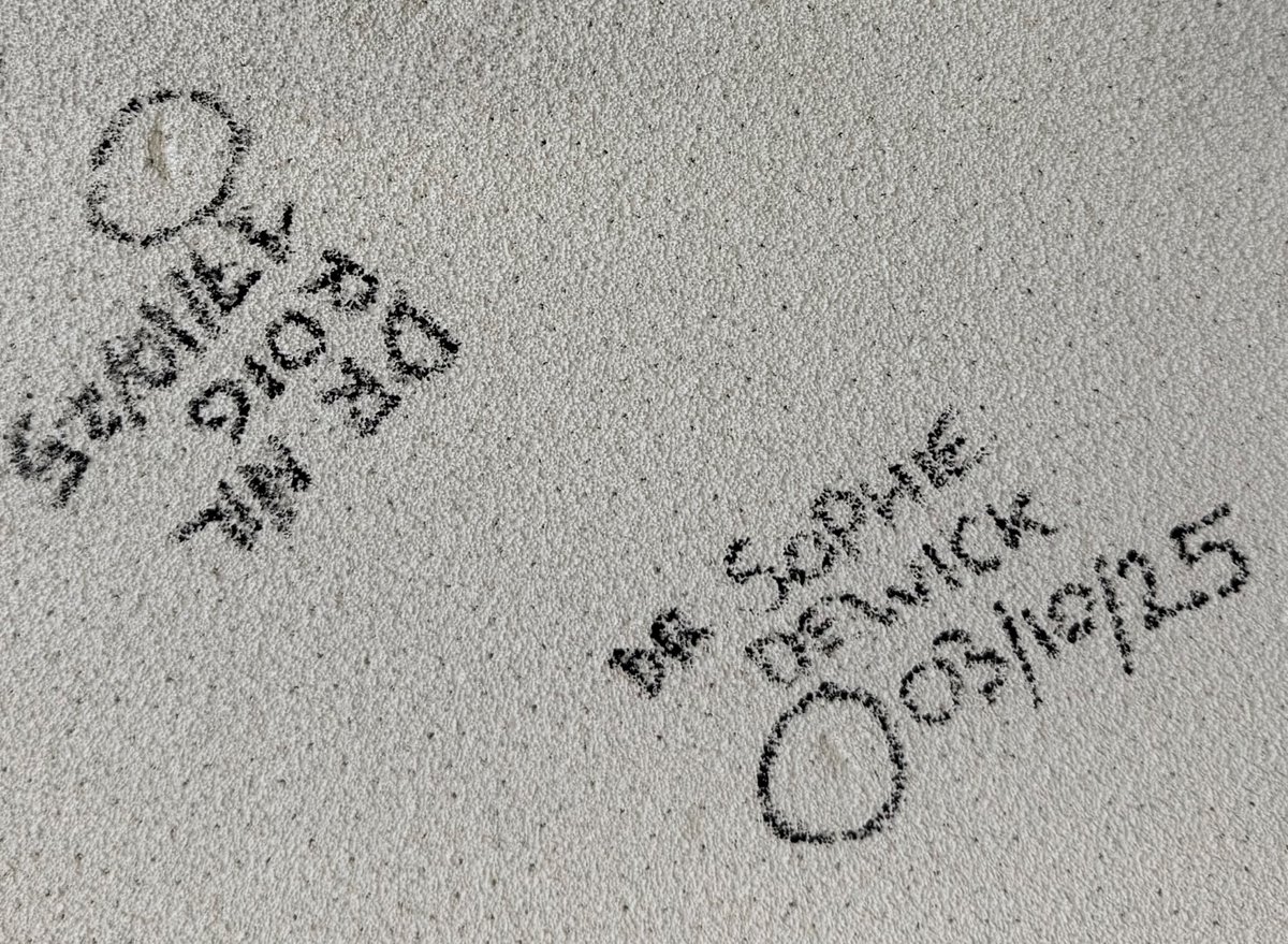 Two autographed cork dents added to group office ceiling today. Congratulations <a href="/NilRoigVidal/">Nil Roig Vidal</a> and <a href="/sophie_dewick/">Sophie</a>
