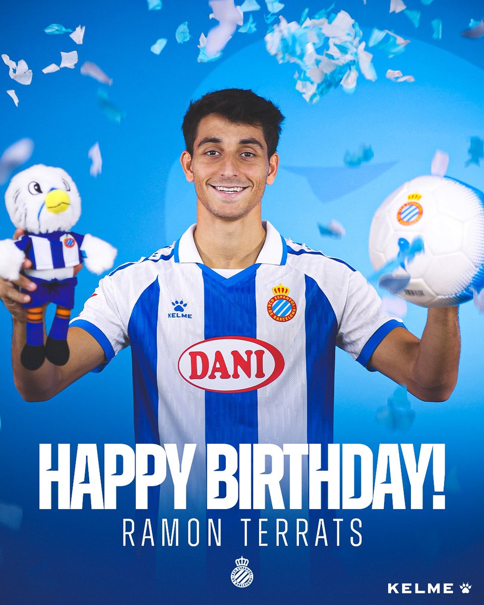 🎂 Avui és l'aniversari de Ramon Terrats. Per molts anys, Ramon! 👏