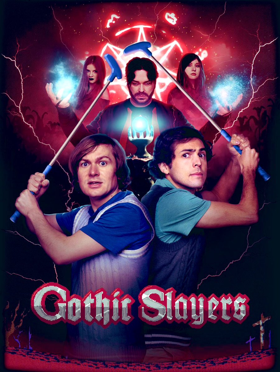 Army of Dorkness (@armyofdorkness_) on Twitter photo Last night’s movie: Gothic Slayers (2024) Silly story about 2 best friends who work at a mini golf course & have to save their town from a demonic cult. Funny low budget film. Acting was solid, good premise & loved the 8 bit video game sequences. Last night’s movie: Gothic Slayers (2024) Silly story about 2 best friends who work at a mini golf course & have to save their town from a demonic cult. Funny low budget film. Acting was solid, good premise & loved the 8 bit video game sequences.