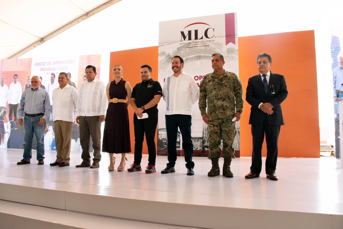 CODESIN participa en la inauguración del Mazatlán Logistics Center.

📷Leer nota completa: acortar.link/Yc9FrF
Sinaloa 10+ | #CreoEnSinaloa