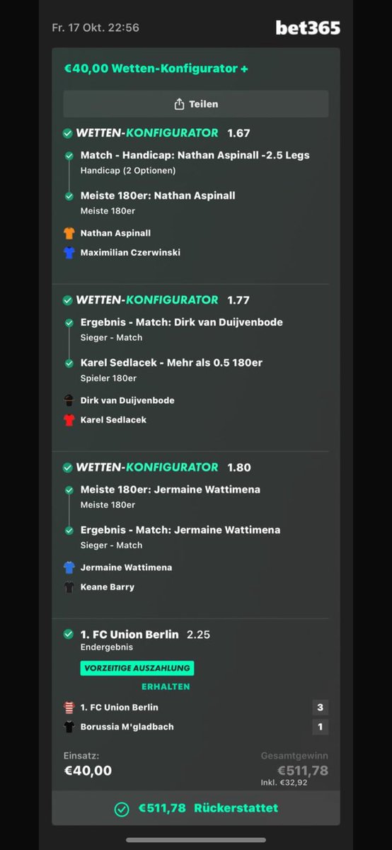 Es ist mal wieder die Darts Knowledge