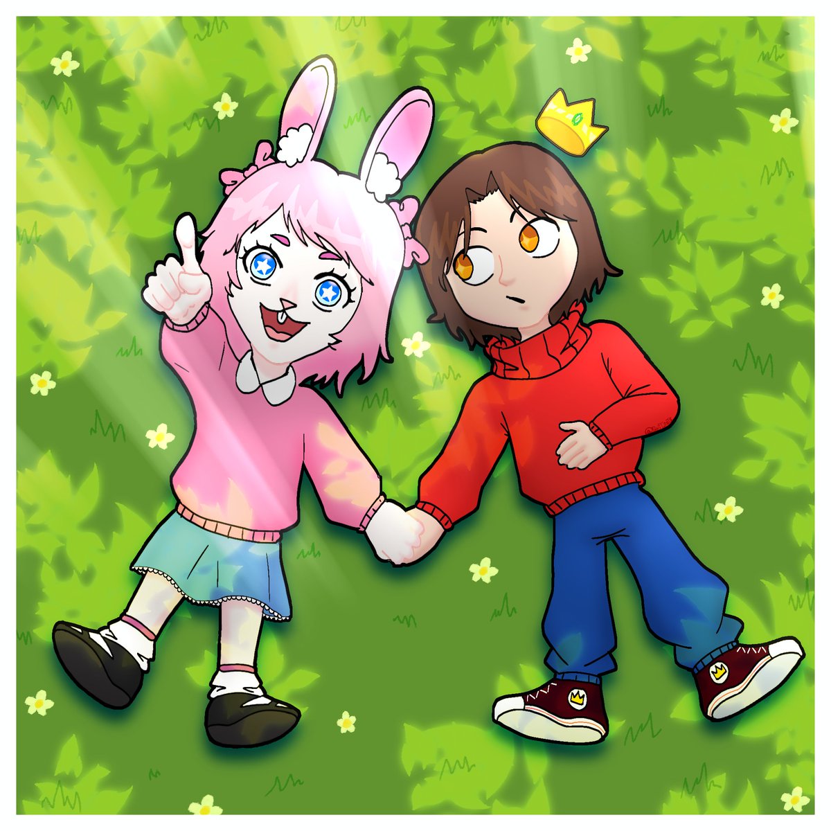 Shit_arte's tweet image. Desenho novo: Um vislumbre do passado 🍃 de mim para @l_bunnymoon 🩷
#desenhodigital #speedarte #speedpaint #artlove